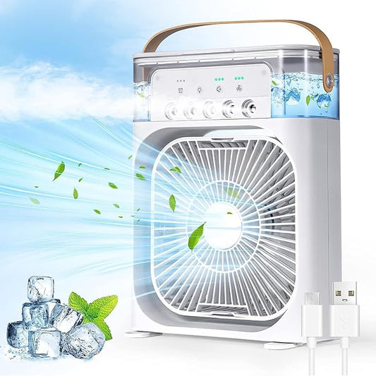 Enfriador Ventilador Aire Acondicionado LED